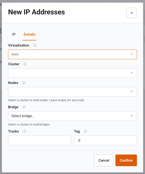 Subnet details